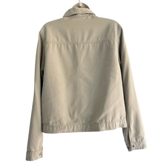 Royal Robbins Women's Sz M Tan Snap Front Lightweight Casual Jacket - Picture 3 of 7